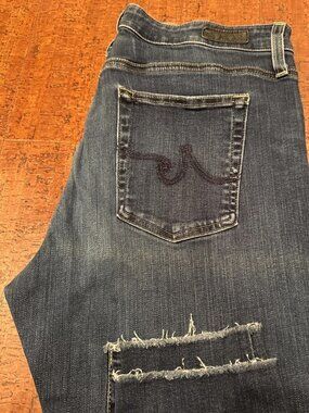 AG Adriano Goldschmied Size 33 The Farrah Skinny Ankle Jeans